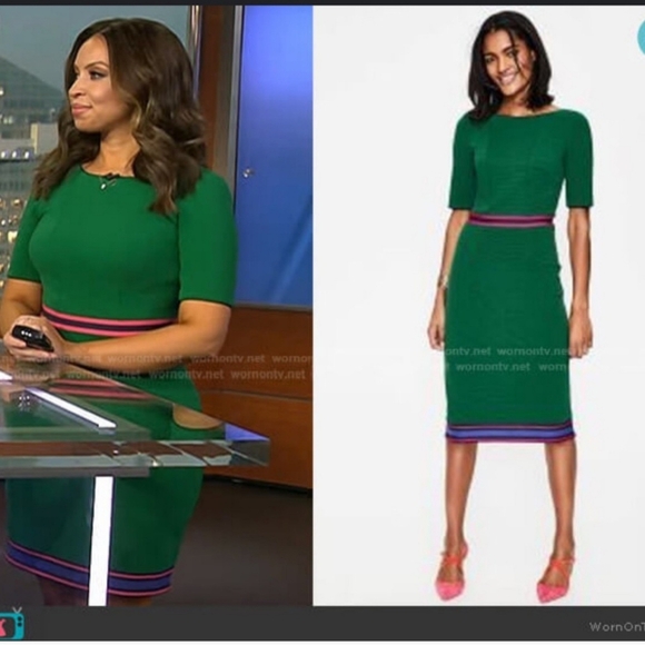 NWT Boden Kaia Ottoman Sheath Dress - 6P - Picture 3 of 16